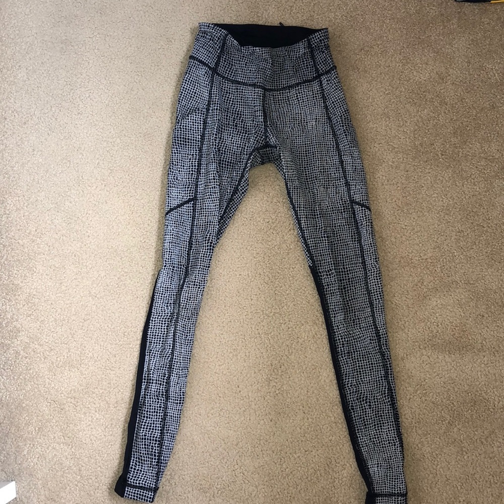 Lululemon Printed Full Length Fast and Free